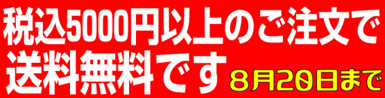 5,000円以上送料無料8.20迄